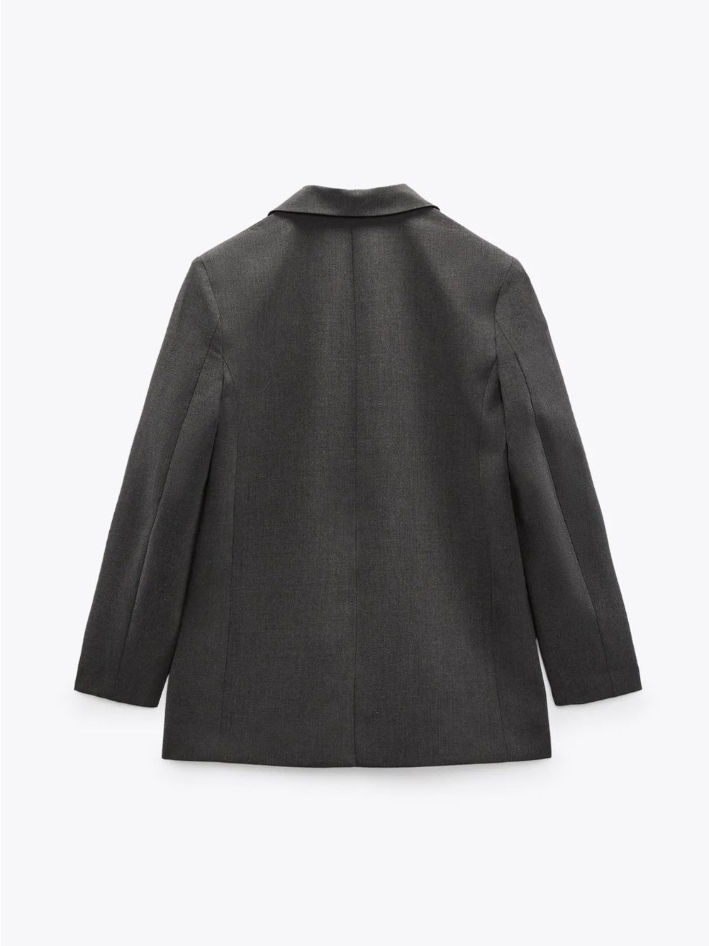 ZARA Charcoal Gray Menswear Style Blazer - Picture 6 of 12